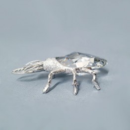 Swarovski Crystal | Special | U.S. Only | Beetle Bottle Opener - Rhodium - USA - VAR1 | 11840